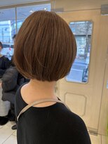 エクリフルール(equri fleur)&nbsp;お客様スタイル　ショートボブ
