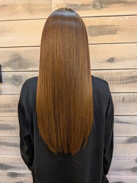 オートゥール(hair room Auteur) 美髪ストレート×髪質改善◎艶髪ロング 20代30代