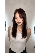 エヌ 大阪梅田店(enu)&nbsp;【大阪梅田】ワインレッドカラー