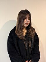 ペグ(Peg) 韓国風前髪顔まわりカット◎小顔効果×2wayバングレイヤーカット