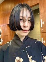 ナループロアポンテ(Nalu pu loa PONTE)&nbsp;パーマ落とし髪質改善トリートメントミニボブヘア切りっぱなし
