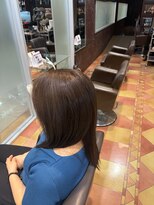 シャンプーボーイ 佐賀(SHAMPOO BOY)&nbsp;艶と透明感を叶える白髪ぼかしカラー【セミロング】