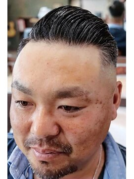 アクセプトザワールドバーバー(Accept the world barber) パートスタイル×フェード