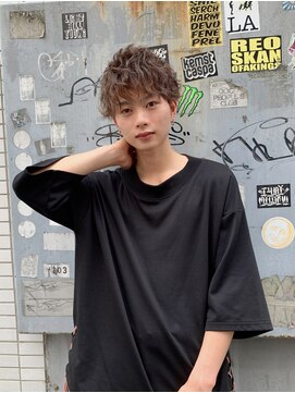 キャラ 池袋本店(CHARA) 王道スパイラルショート【王道/スパイラル/メンズ/池袋/佐々木】