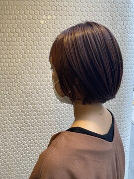 エル(EL by green) 《tomi》ミニボブ×ピンクバイオレット