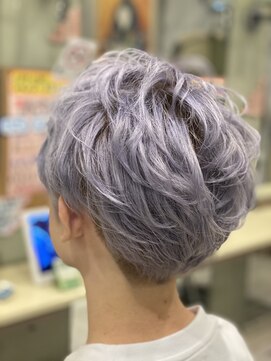 エメールヘア(aimere hair) プラチナブルー