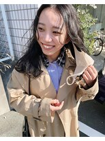 ヘアメイク ミッカ(HAIR MAKE MICCA)&nbsp;ナチュラルウェーブヘア◎杉浦 恵