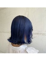 アヴァンティ ヘアーアンドスパ(avanti hair&spa) 切りっぱなし～ネイビーブラック～