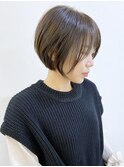 【松戸　ムラマツ】前髪あり　ショートボブ　前下り