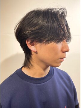 ミモザワークス(Mimosa Works) 毛流れマッシュウルフ