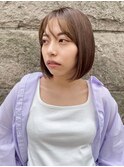 コロンとしたサラツヤボブ