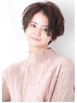 メゾンツムギ(MAISON TSUMUGI) メゾンツムギ《吉沢ジュン》前髪長めな大人ショート