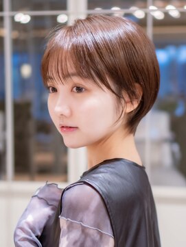 サーカス バイ ビュートリアム 青山(CIRCUS by BEAUTRIUM) マッシュショート20代30代ココアブラウン髪質改善青山表参道