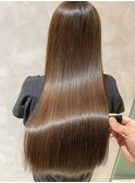 髪質改善縮毛矯正　酸性ストレート　艶髪　＠石木