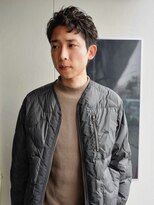 NOA solte. アップバング/ニュアンスパーマ/刈り上げショート