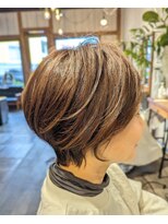 ヘアードレスビュー(hair dress V.I.E.W)&nbsp;ショートボブからショートスタイルに