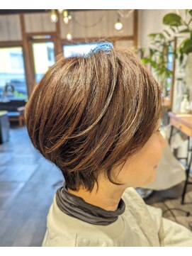 ヘアードレスビュー(hair dress V.I.E.W) ショートボブからショートスタイルに
