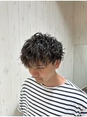 波巻きスパイラルパーマ/メンズパーマ/尼崎/立花