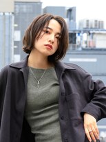 ララルーモ(LaＬaｒＯomo)&nbsp;30代、40代、50代大人女性に似合うかきあげバング伸ばしかけボブ