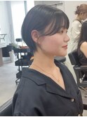 大人似合わせレイヤーカット30代40代50代ショート×アースカラー