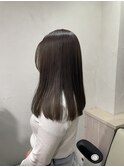 オリーブベージュブラウン【色落ちも綺麗なナチュラルカラー】