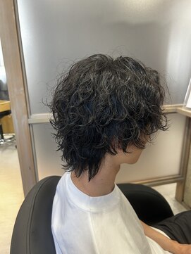 プロム(plom) メンズ波打ちパーマ