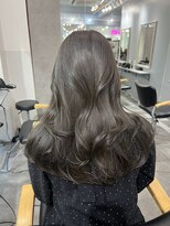 アソビセカンド 原宿(ASOBI 2nd)&nbsp;オリーブグレージュ　20代/30代/ブリーチなし