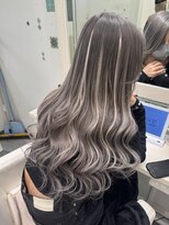 ラピス 池袋(Lapis)&nbsp;シルバーグレー×ホワイトハイライト