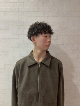 アクトスタイリッシュヘアー 知立(Act stylish hair) メンズ波巻きパーマ刈り上げマッシュ