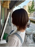 巻いて可愛いショートスタイル!