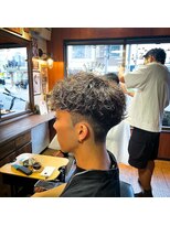 ジョイボックス 東三国店(JOYBOX)&nbsp;スペインカール×ブラウンカラー