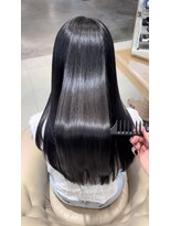 サラ 山口店(SARA)&nbsp;髪質改善ストレートで自然な艶髪へ/髪にドラマを/トーンダウン