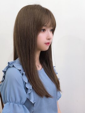 シキサロン 仙台(siki.salon) 仙台/髪質改善/大人ガーリー☆チェリーブラウン×レイヤーロング