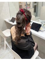 ロンドブルーム 天神大名店(Lond Bloom)&nbsp;暗めカラー/ブリーチなしカラー/ヘアアレンジ/福岡/天神/20代