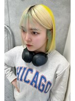 ノラ ウメダ(NORA UMEDA)&nbsp;【chiaki】originaldesignデザインカラーハイトーン髪質改善