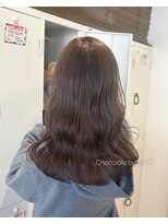 アッシュ 大宮店(Ash)&nbsp;髪質改善カラー/ブリーチ無しダブルカラーで深いボルドーカラー