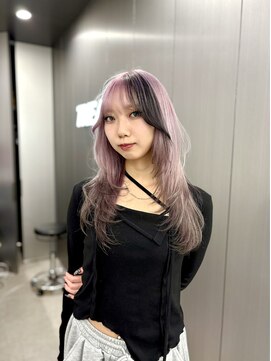 ディジョン(Dijon) 韓国顔まわりレイヤーカットグレージュオリーブベージュブラウン