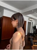 白髪ぼかしハイライトカラー