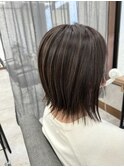 白髪ぼかしハイライト☆