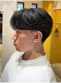 MEN’S/ニュアンスパーマ/ニュアンスウルフ/河原町