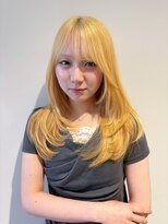 ボーイミーツガール(boy meets girl)&nbsp;ブロンドカラー×レイヤーカット
