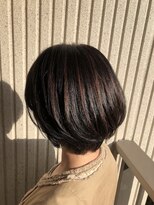 エイトタマプラ たまプラーザ店(EIGHT tamapla)&nbsp;【EIGHTたまプラ】デザインカラー_切りっぱなしボブ