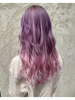 ヘア イズム 表参道(HAIR ISM)&nbsp;コットンキャンディーパープル