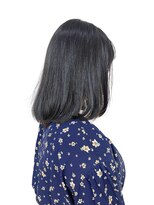 クオリス 上板橋店(QUALIS) 艶感★ワンカール/黒髪ボブ/結べる長さ/伸ばしかけ/肩ライン