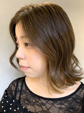 エイト 上野店(EIGHT ueno) 【EIGHT上野】日木[NIKI]_インナーカラー_ミルクティーベージュ