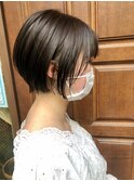 丸みショートボブ