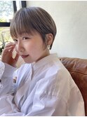《RYUSEI》大人気ハンサムショート×くすみベージュ