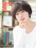 くせ毛風こなれヘア黒髪小顔ショートボブa浦和20代30代40代