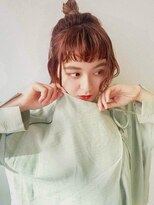 ティファ 自由が丘店(Tiffa)&nbsp;波巻きハーフアップアレンジ