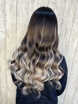 ラピス 新宿(Lapis)&nbsp;【Lapis新宿】バレイヤージュ風シールエクステ